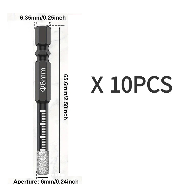 Diamond Drill Bit - 6mm - Multi Packs
