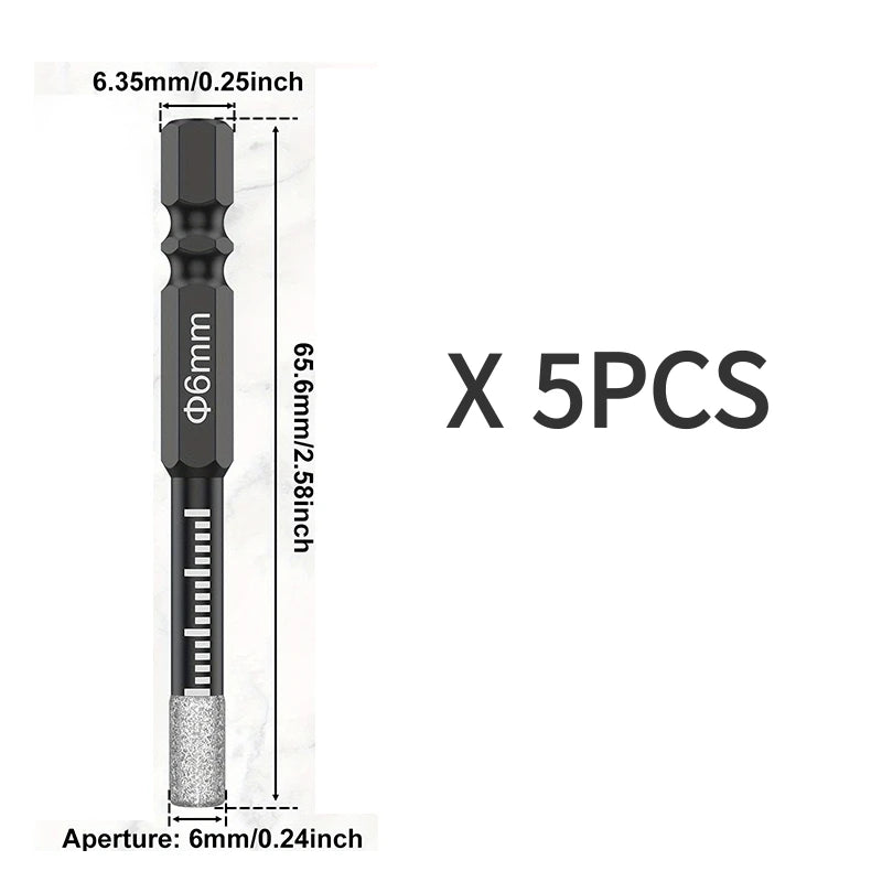 Diamond Drill Bit - 6mm - Multi Packs