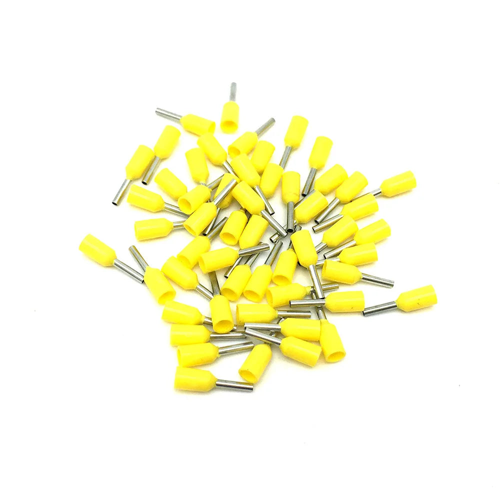 1000pcs Insulated Ferrule Terminal Blocks – E0508 to E2508 Electrical Wire Connectors - iMate Devices