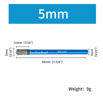 Diamond Dry Drilling Bit 1Pc 5-16mm Round Shank