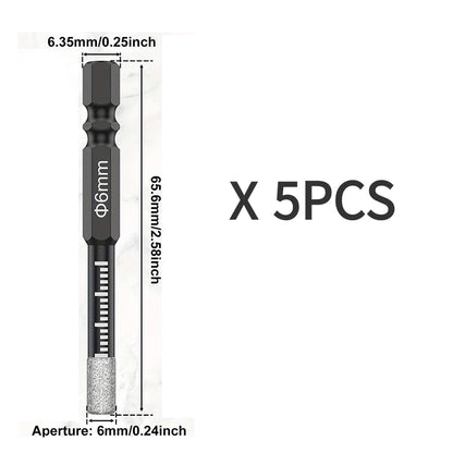 Diamond Drill Bit - 6mm - Multi Packs